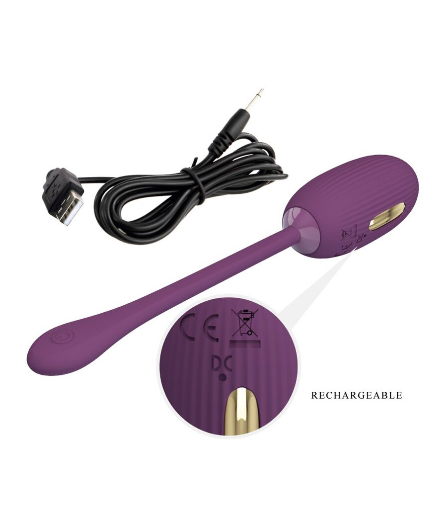 PRETTY LOVE - DOREEN HUEVO VIBRADOR RECARGABLE LILA