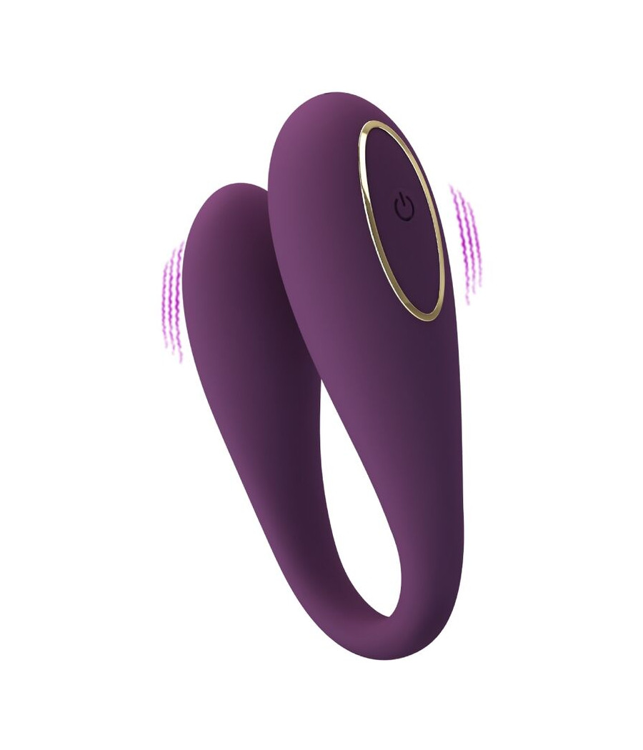 PRETTY LOVE - AUGUST VIBRADOR DE PRAZER DUPLO GLOBAL REMOTO