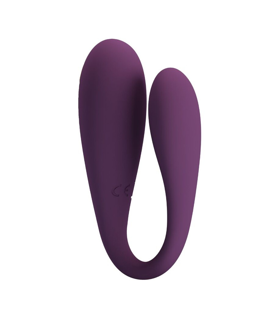 PRETTY LOVE - AUGUST VIBRADOR DE PRAZER DUPLO GLOBAL REMOTO