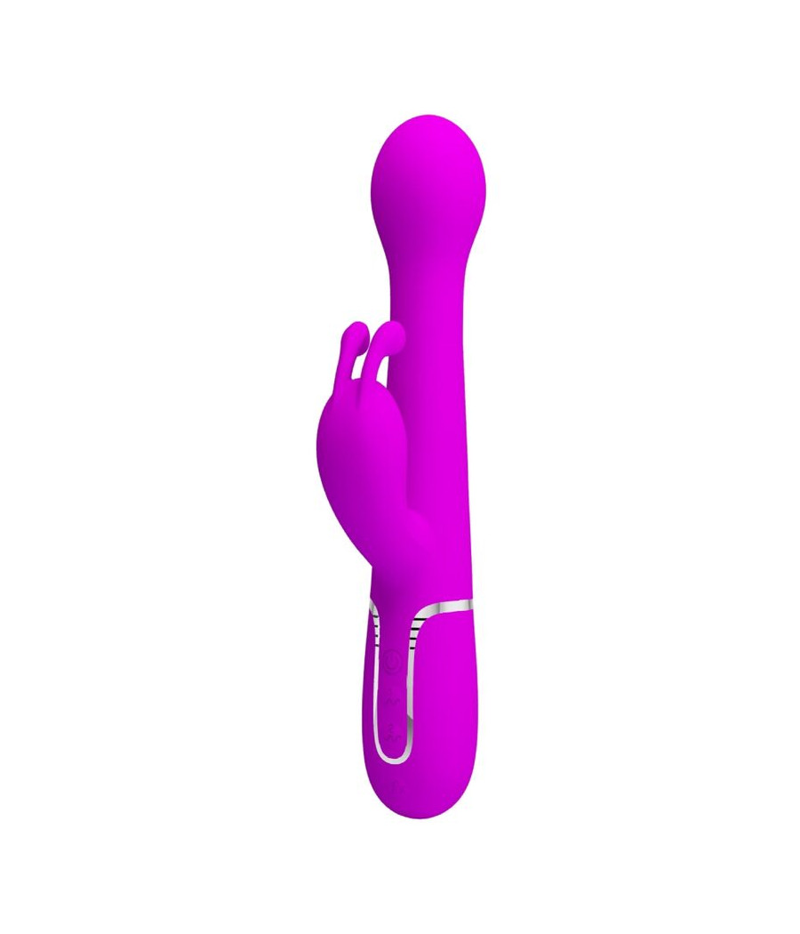 PRETTY LOVE - DEJON RABBIT VIBRATOR 3 IN 1 MULTIFUNKTIONSVIOLETT