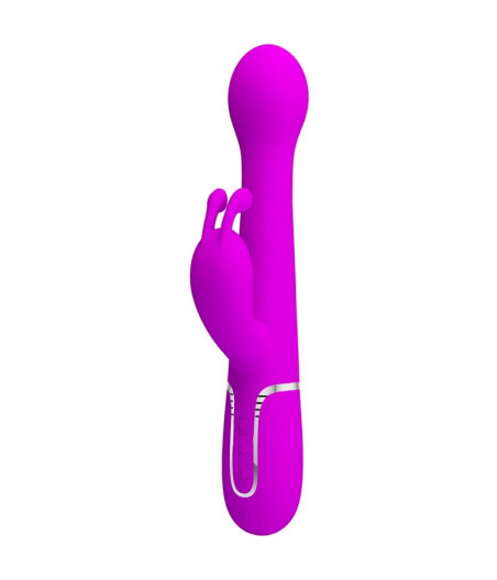PRETTY LOVE - DEJON RABBIT VIBRATOR 3 IN 1 MULTIFUNKTIONSVIOLETT