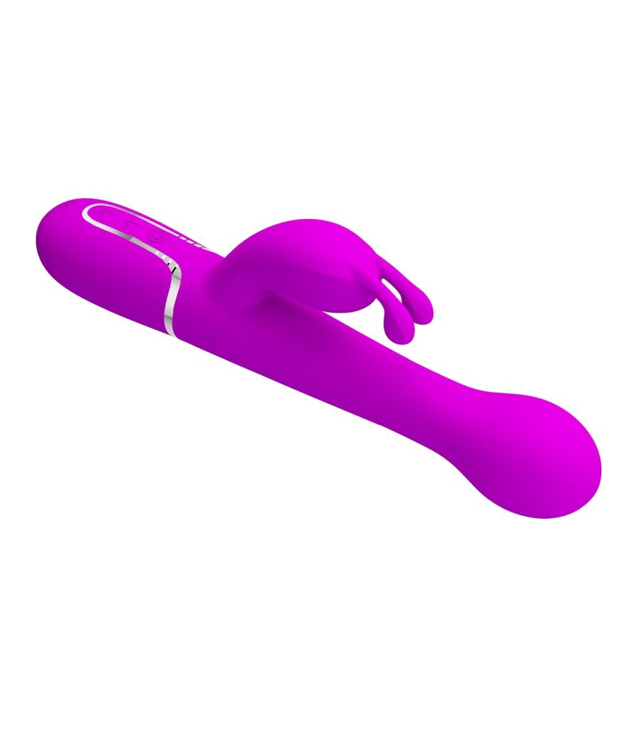 PRETTY LOVE - DEJON RABBIT VIBRATOR 3 IN 1 MULTIFUNKTIONSVIOLETT