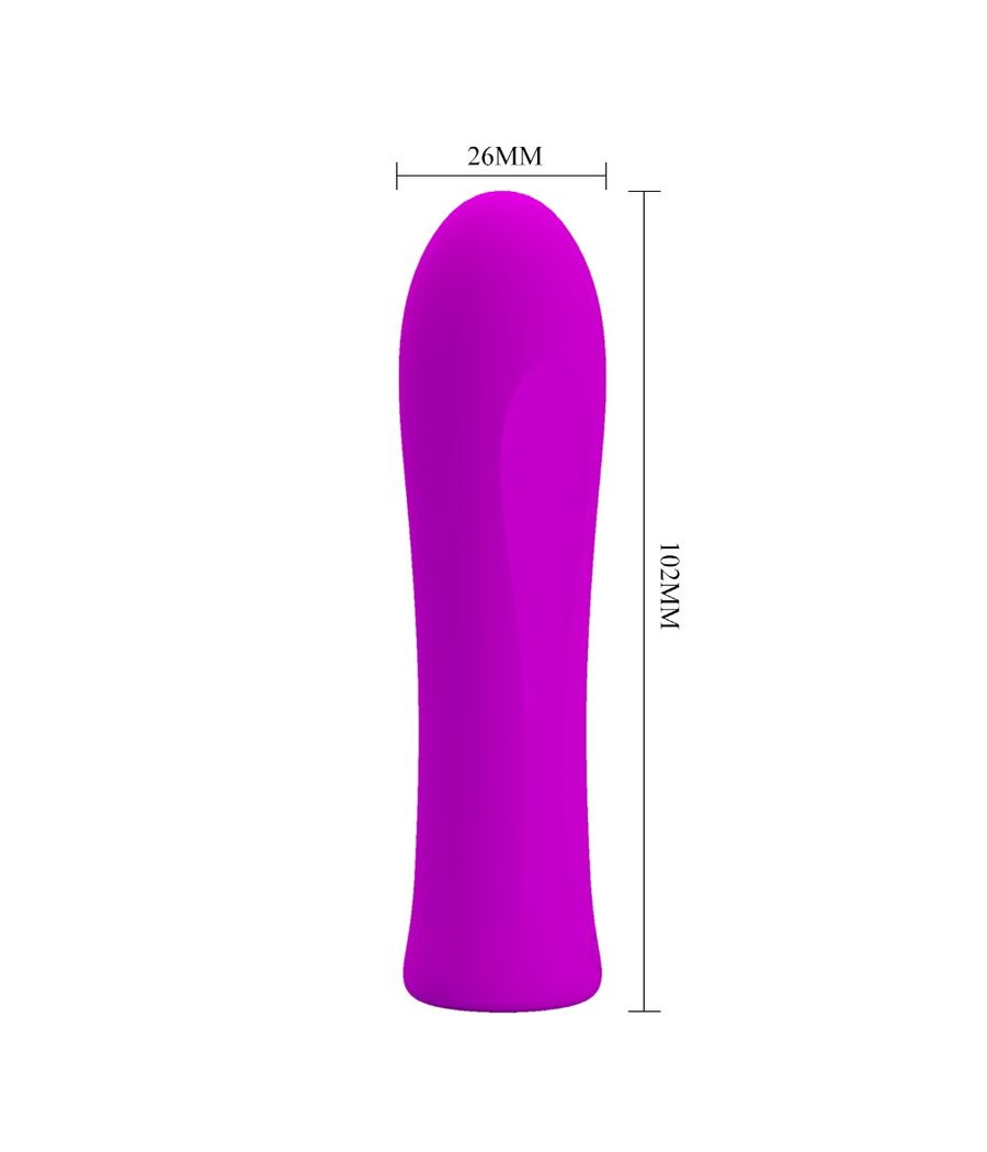 PRETTY LOVE - ALFREDA SUPER POWER VIBRATOR VIOLET