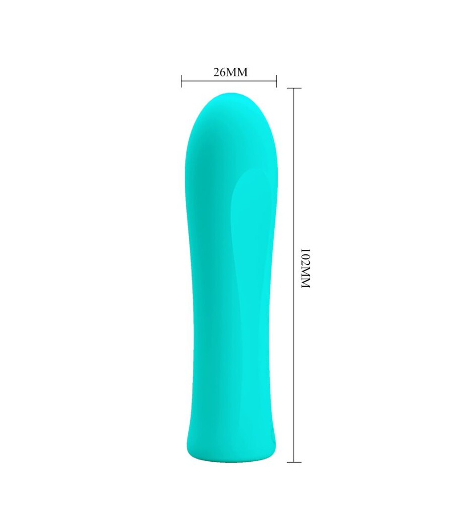 PRETTY LOVE - ALFREDA SUPER POWER VIBRATOR WASSERGRÜN