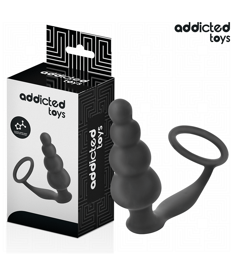 ADDICTED TOYS - PLUG ANAL AVEC ANNEAU MODÈLE 5