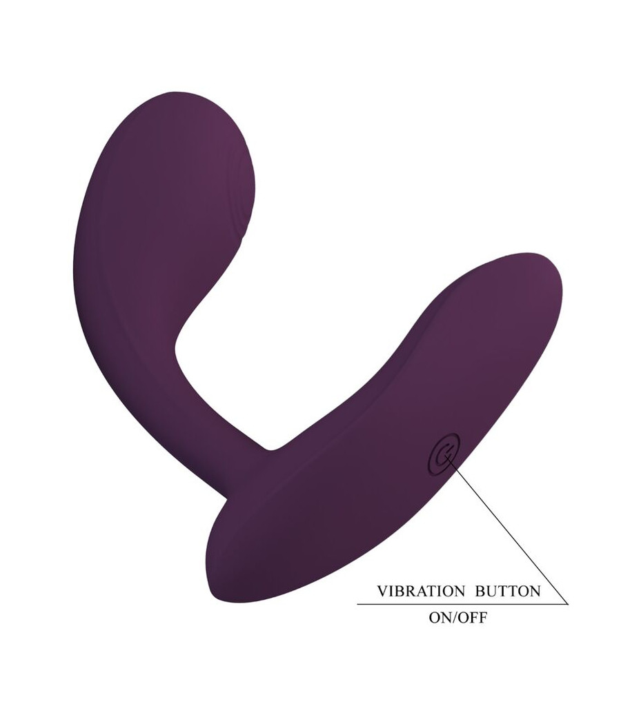 PRETTY LOVE - BAIRD G-SPOT 12 VIBRATIONEN WIEDERAUFLADBAR LILA APP