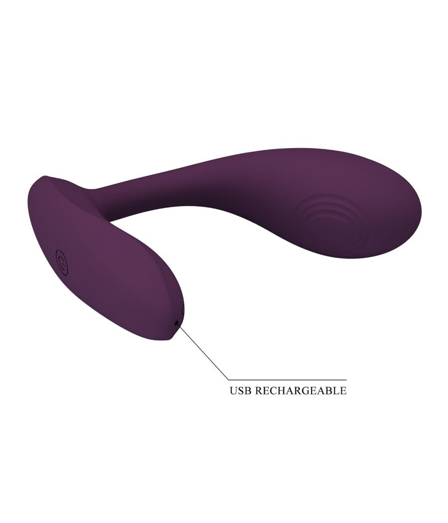 PRETTY LOVE - BAIRD G-SPOT 12 VIBRATIONS RECHARGEABLE LILA APP