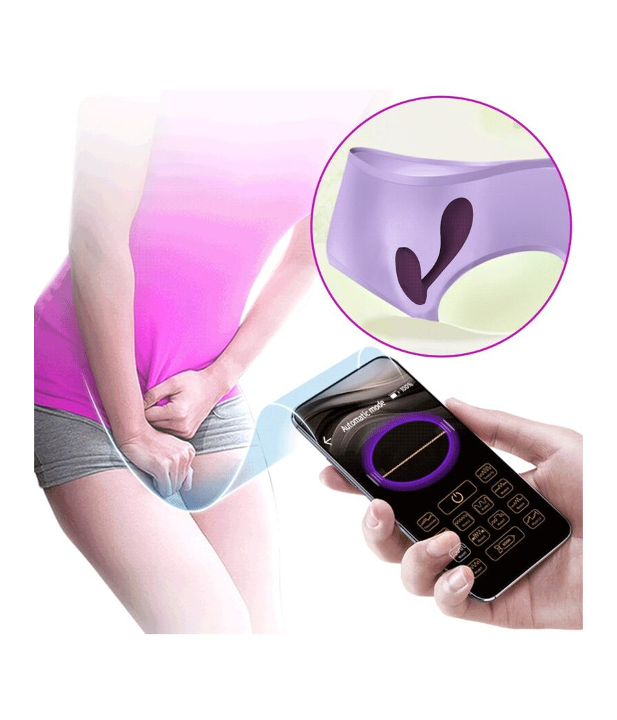 PRETTY LOVE - BAIRD G-SPOT 12 VIBRACIONES RECARGABLE LILA APP