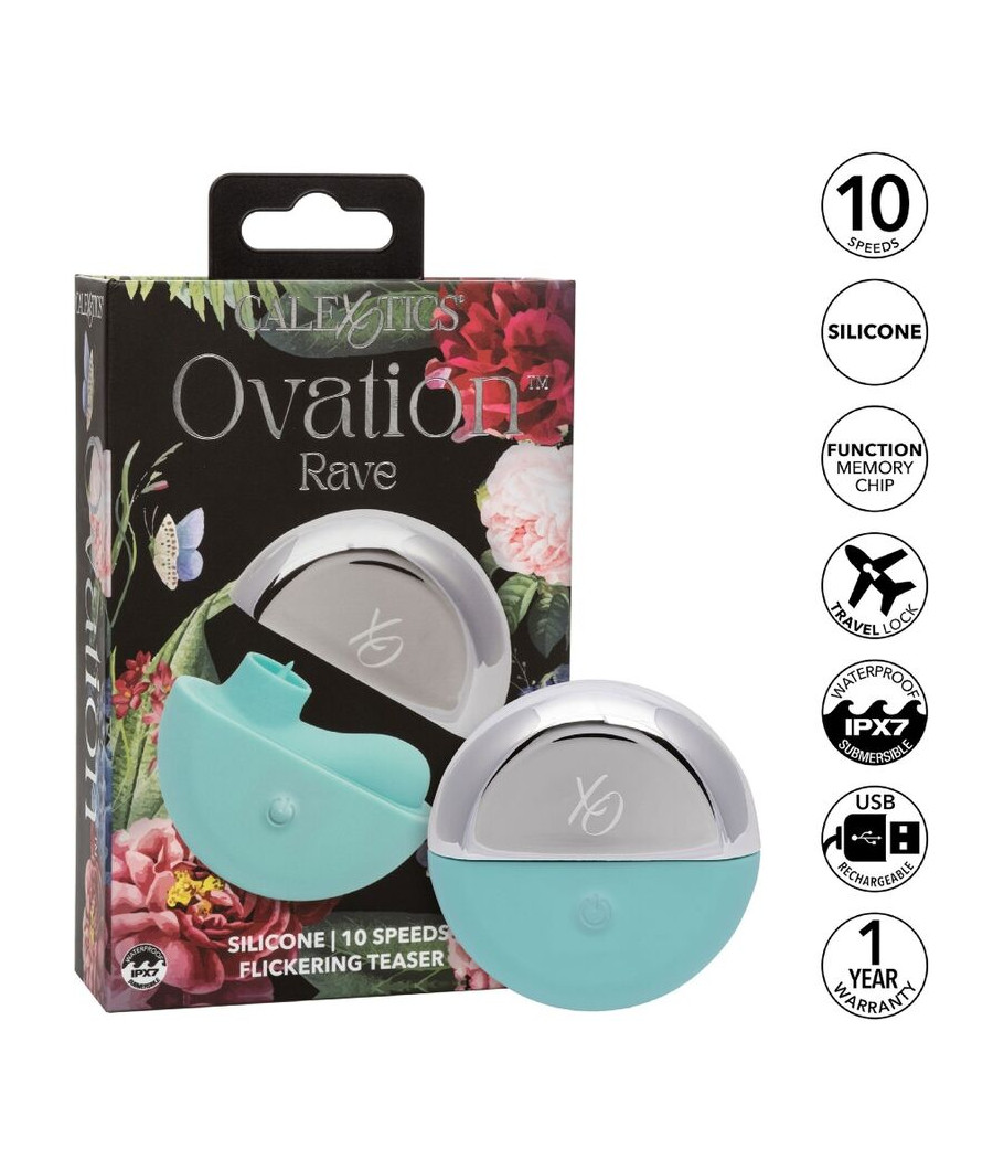 CALEXOTICS - OVATION RAVE ESTIMULADOR VERDE AGUA