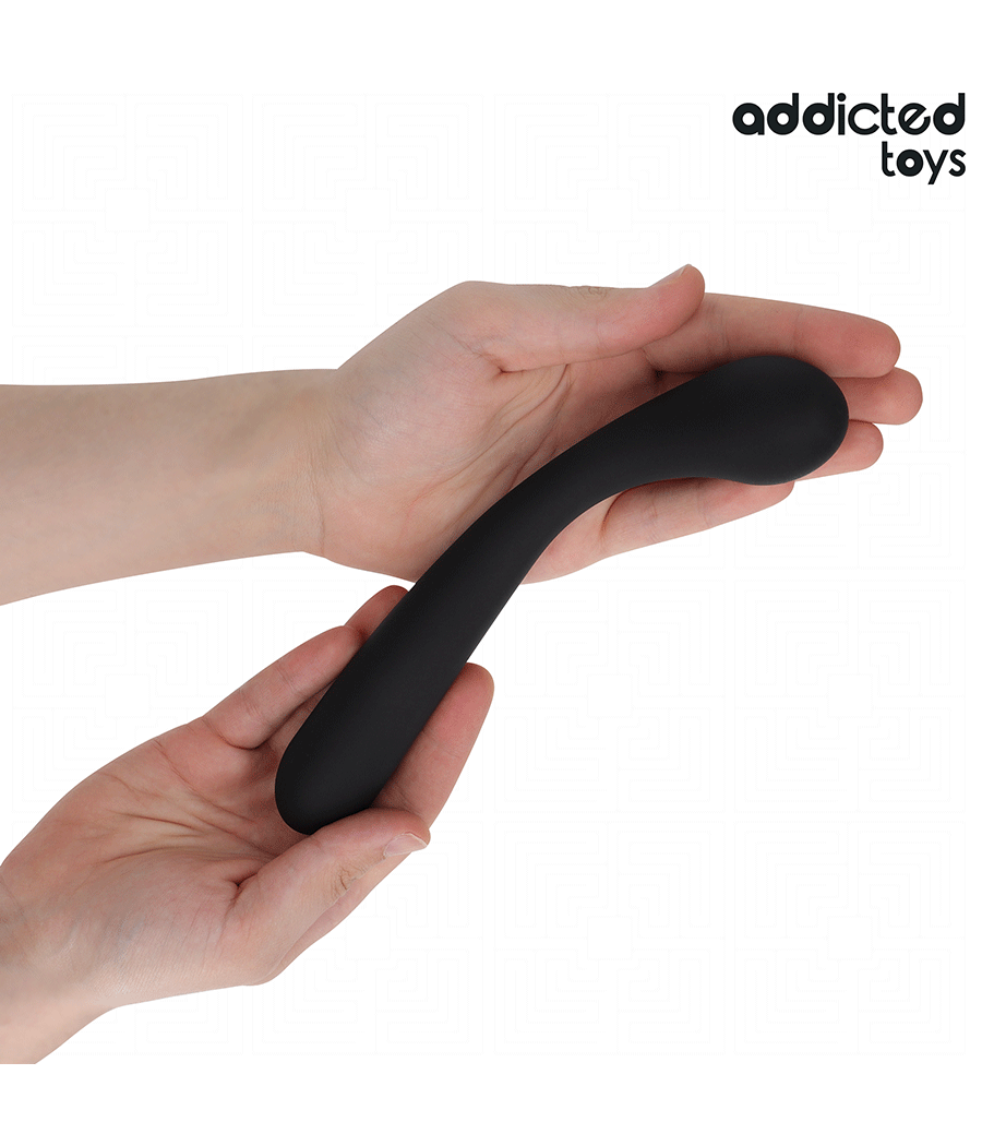 ADDICTED TOYS - MASAJEADOR ANAL DOBLE SILICONA 22,5 CM