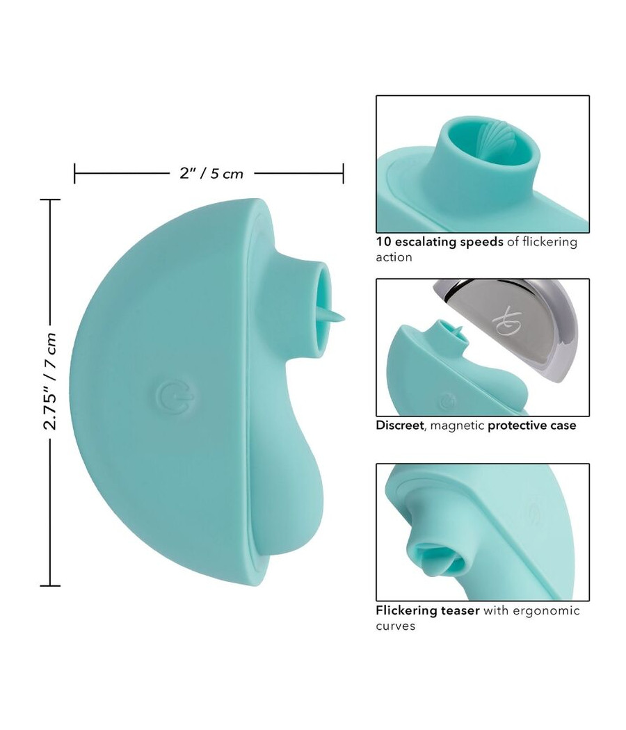 CALEXOTICS - OVATION STIMULATEUR RAVE VERT AQUA
