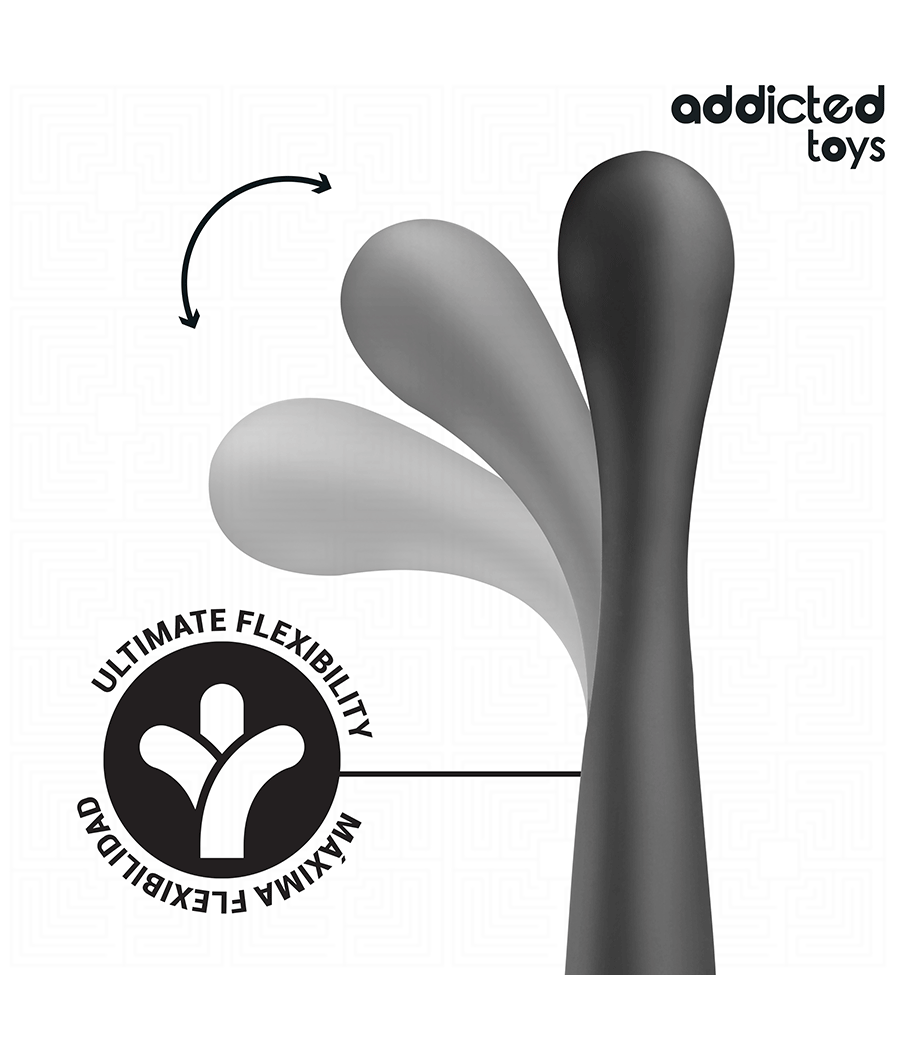 ADDICTED TOYS - DOUBLE ANAL MASSAGER SILICONE 22.5 CM
