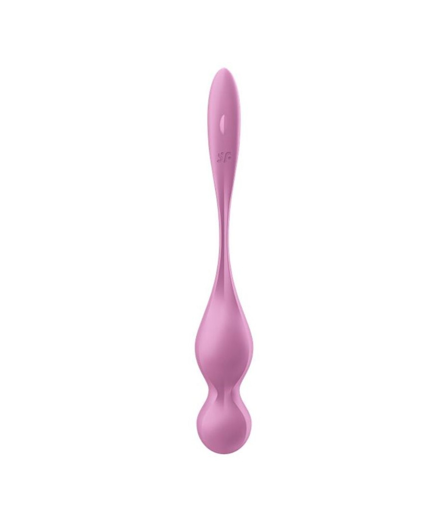 SATISFYER - BOLAS DE KEGEL VIBRANTES LOVE BIRDS ROSA