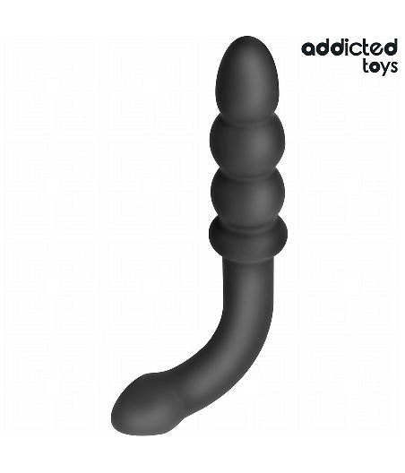 ADDICTED TOYS - MASAJEADOR ANAL DOBLE SILICONA 16,5 CM