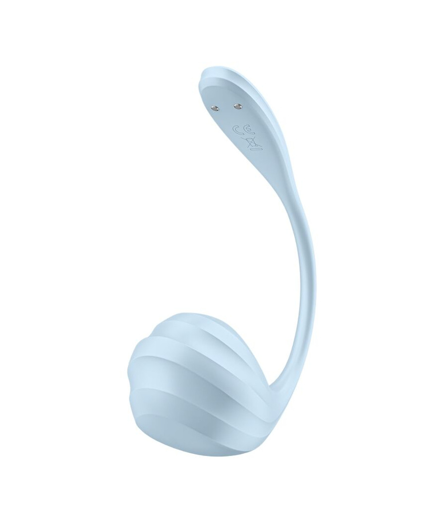 SATISFYER - SMOOTH PETAL ESTIMULADOR PUNTO G CELESTE APP GRATUITA