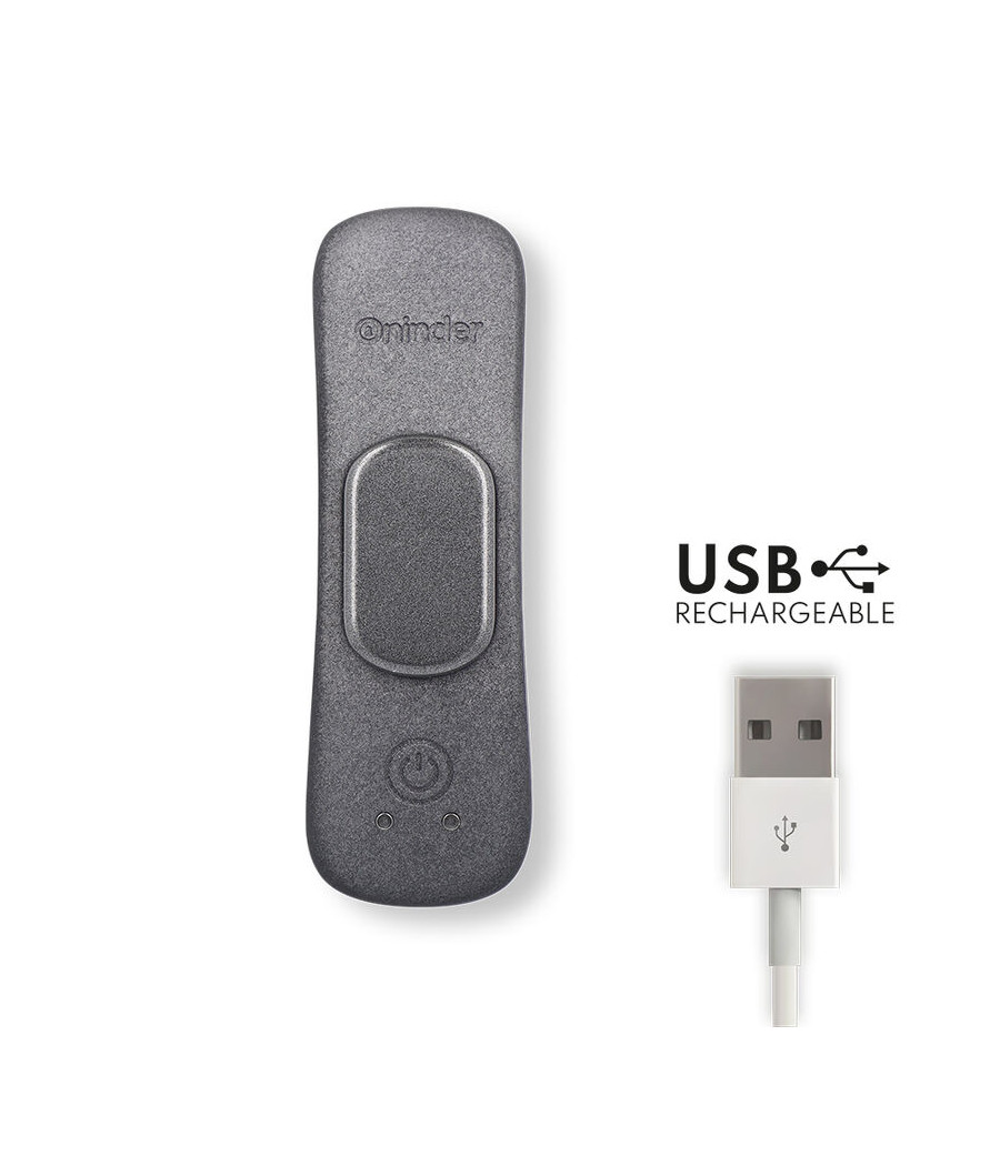 ONINDER - MANILA PANTY RECHARGEABLE VIBRATOR 9 SPEED 9.6 CM X 2.6 CM - FREE APP