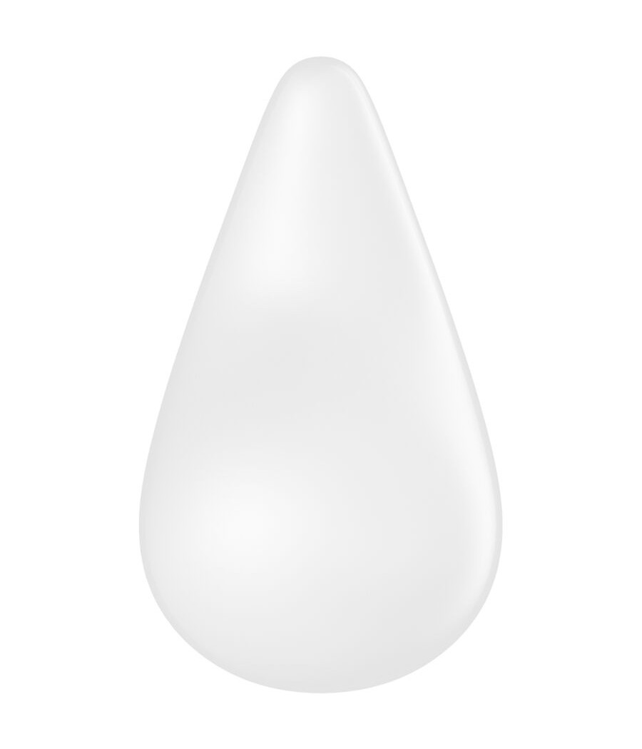 SATISFYER - VIBRATORE GOCCIA DI RUGIADA LAY-ON BIANCO