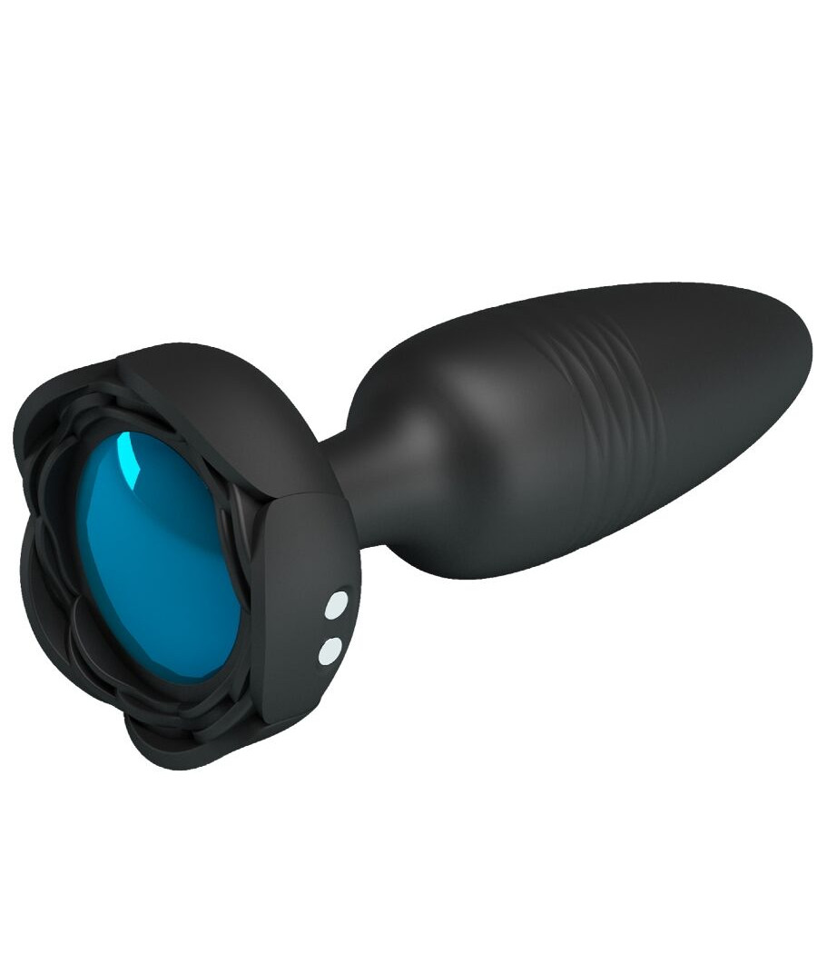 PRETTY LOVE - TARION PLUG ANALE CON LUCE LED NERO 12,5 CM