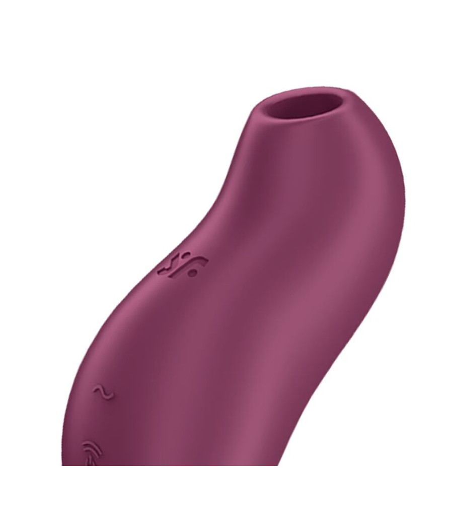 SATISFYER - POCKET PRO 1 KLITORIS-STIMULATOR GRANAT