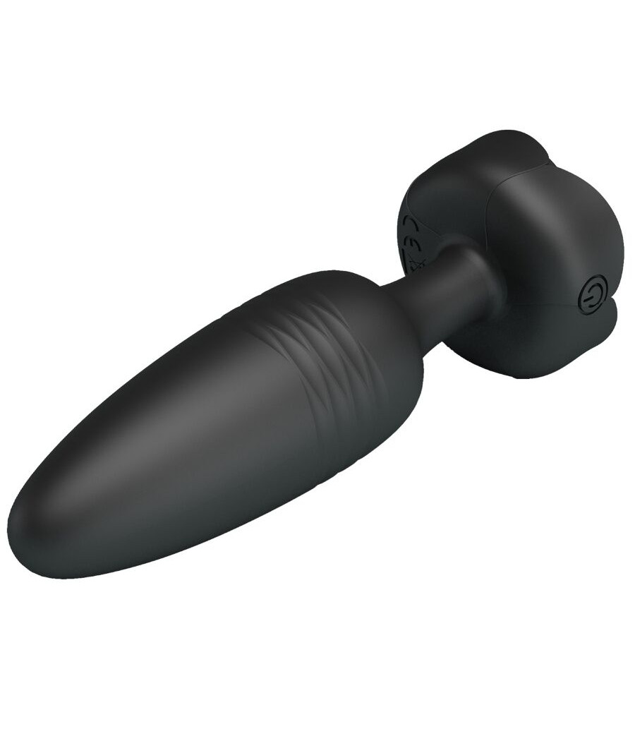 PRETTY LOVE - TARION ANAL PLUG MIT LED LICHT SCHWARZ 12,5 CM