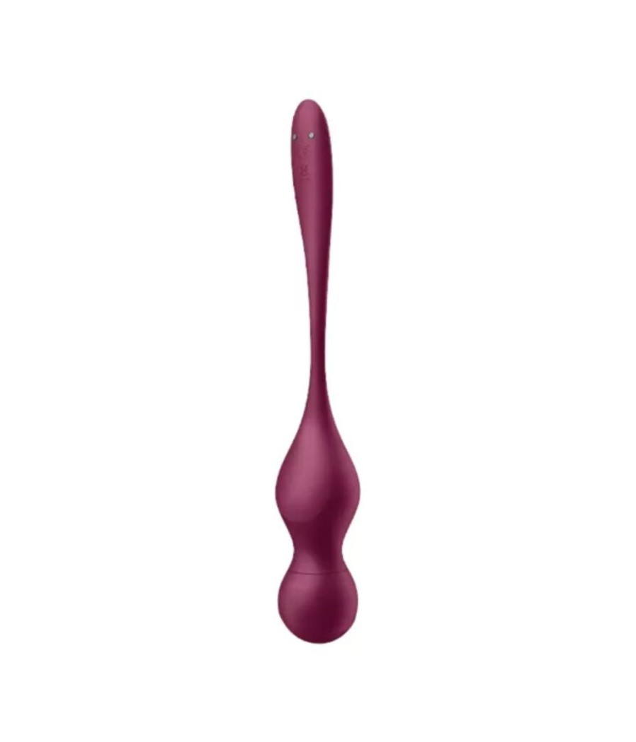 SATISFYER - LOVE BIRDS VARY VIBRIERENDE KUGELN KOSTENLOSE APP WEINROT