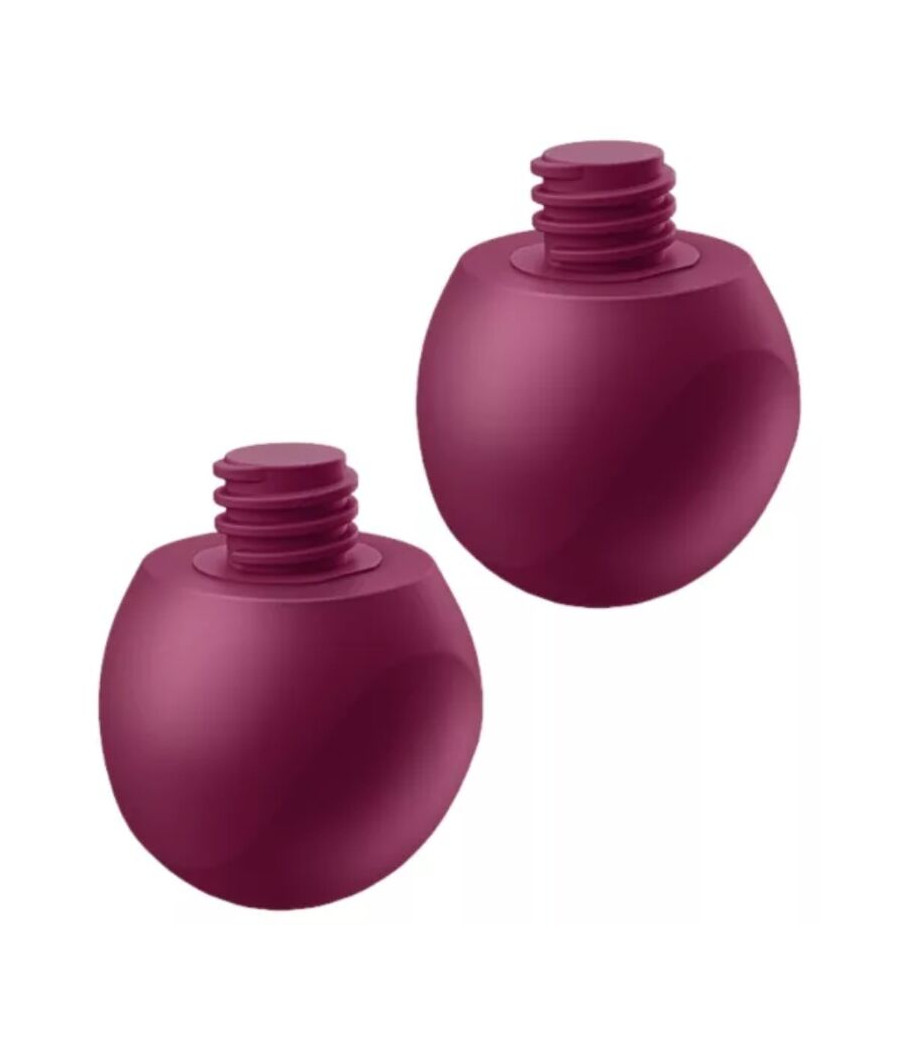 SATISFYER - LOVE BIRDS VARY BOLAS VIBRADORES APP GRATUITA ROJO VINO