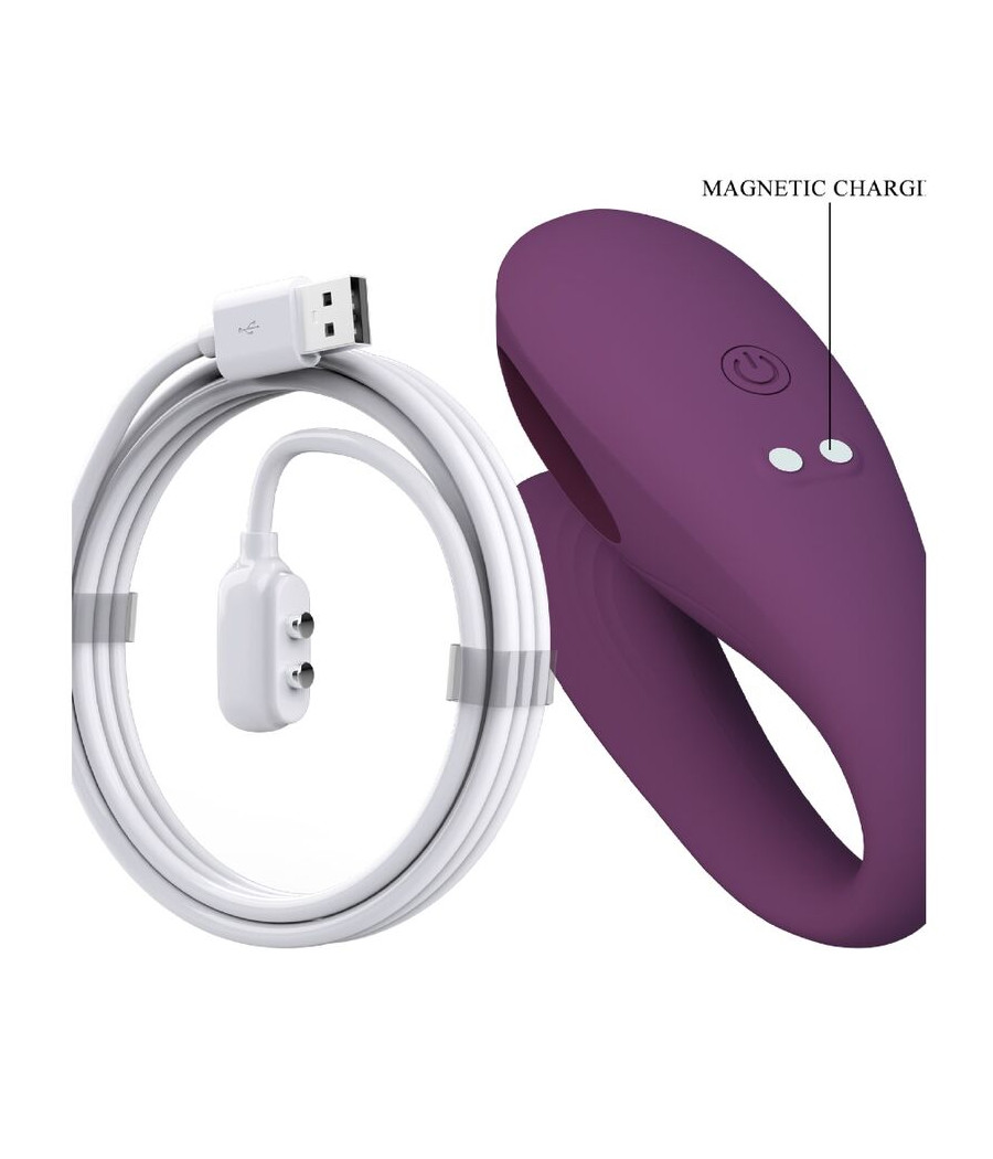PRETTY LOVE - AARI MASSAJADOR DE CLÍTORIS ROXO APLICAÇÃO GRATUITA
