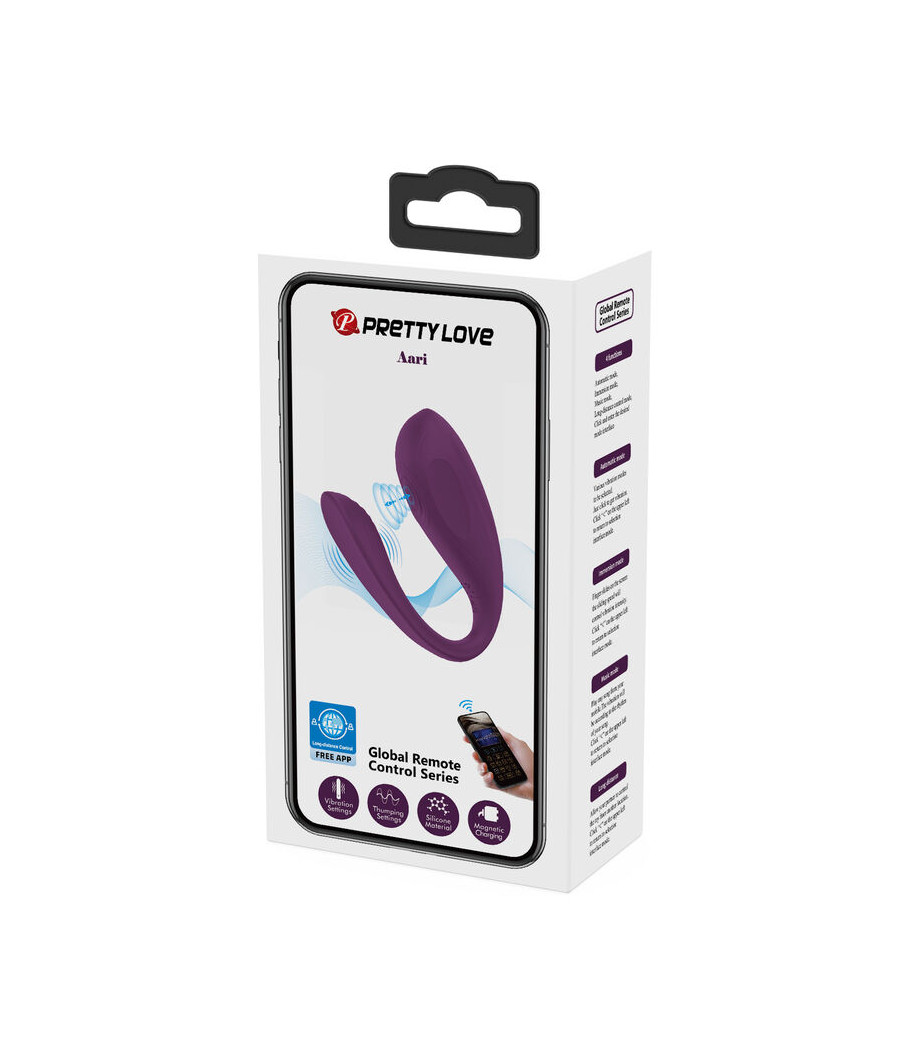 PRETTY LOVE - AARI MASSAGGIATORE CLITORIDEO VIOLA APP GRATUITA