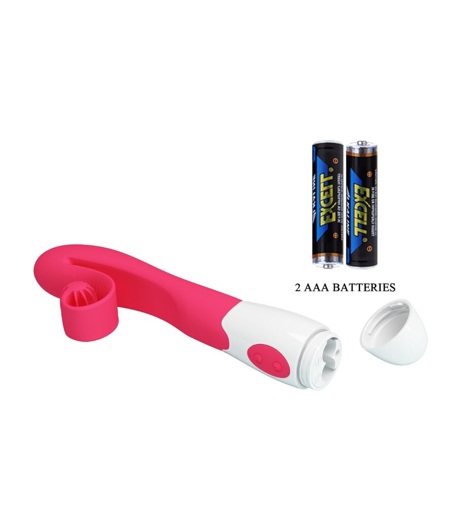 ROMANCE - VIBRADOR Y ESTIMULADOR 30 VELOCIDADES ROSA