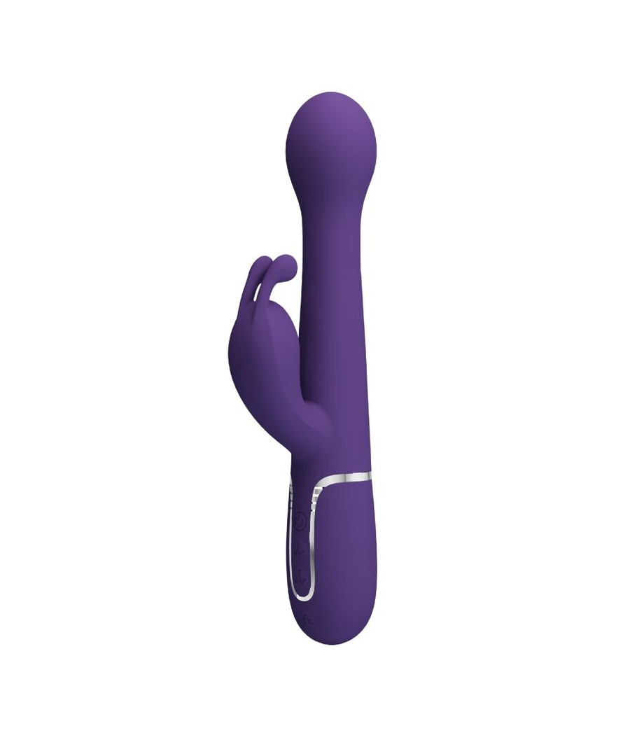 PRETTY LOVE - DEJON RABBIT VIBRATOR 3 IN 1 MULTIFUNKTIONS-LILA