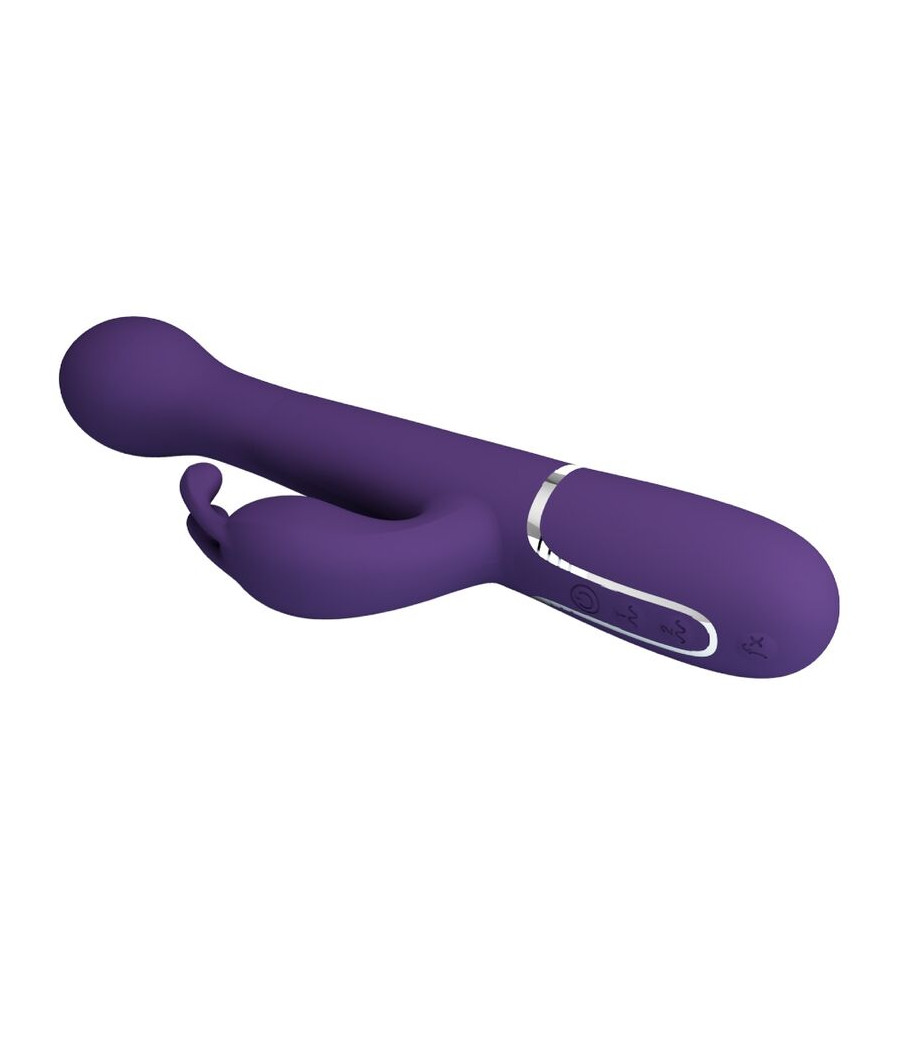 PRETTY LOVE - DEJON VIBRADOR COELHO 3 EM 1 MULTIFUNO ROXO