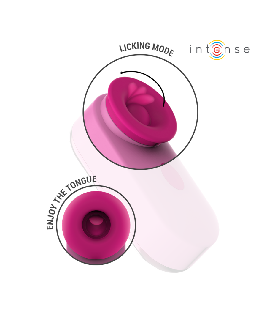 INTENSE - SABRINA CLIT STIMULATOR PINK