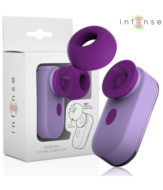 INTENSE - ESTIMULADOR DE CLITÓRIS SABRINA ROXO