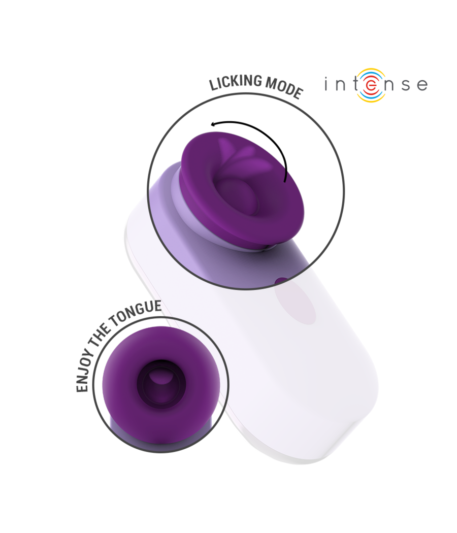 INTENSE - SABRINA CLIT STIMULATOR PURPLE