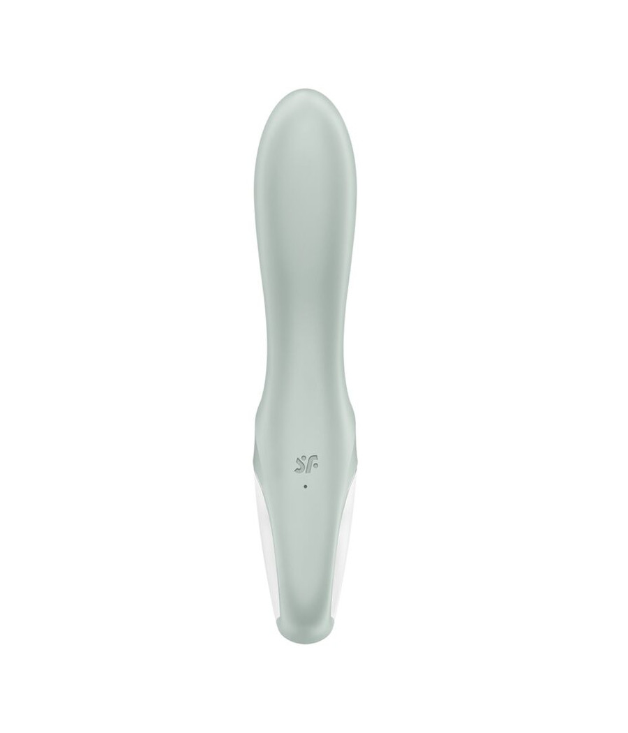 SATISFYER - AIR PUMP BOOTY 3 VIBRADOR ANAL INFLÁVEL GREYGREEN