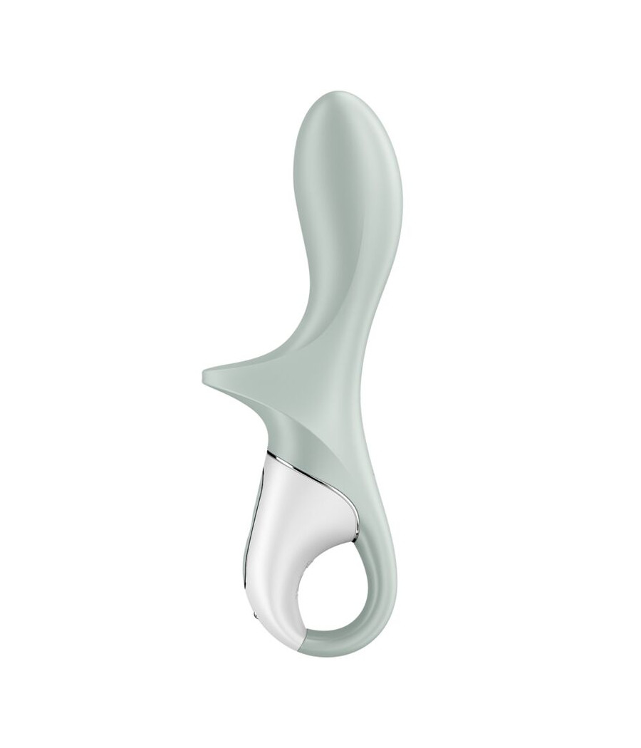 SATISFYER - AIR PUMP BOOTY 3 VIBRADOR ANAL INFLÁVEL GREYGREEN