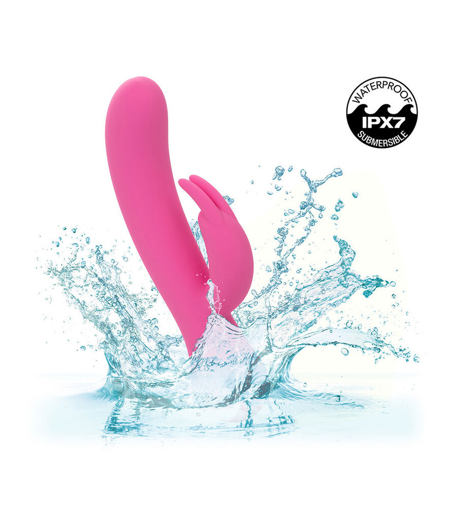 CALEXOTICS - FIRST TIME VIBRATORE CONIGLIO RICARICABILE ROSA