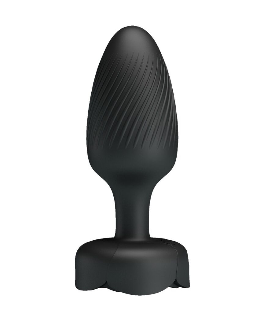 PRETTY LOVE - OSBORN PLUG ANAL COM LUZ LED PRETO 9,8 CM