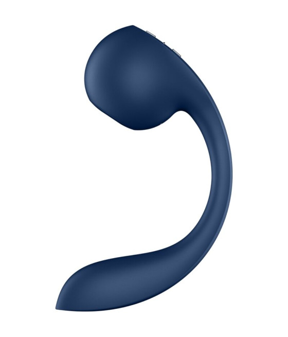 SATISFYER - PRO+ WAVE 4 G-SPOT & AIR PULSE STIMULATOR FREE APP DARK BLUE