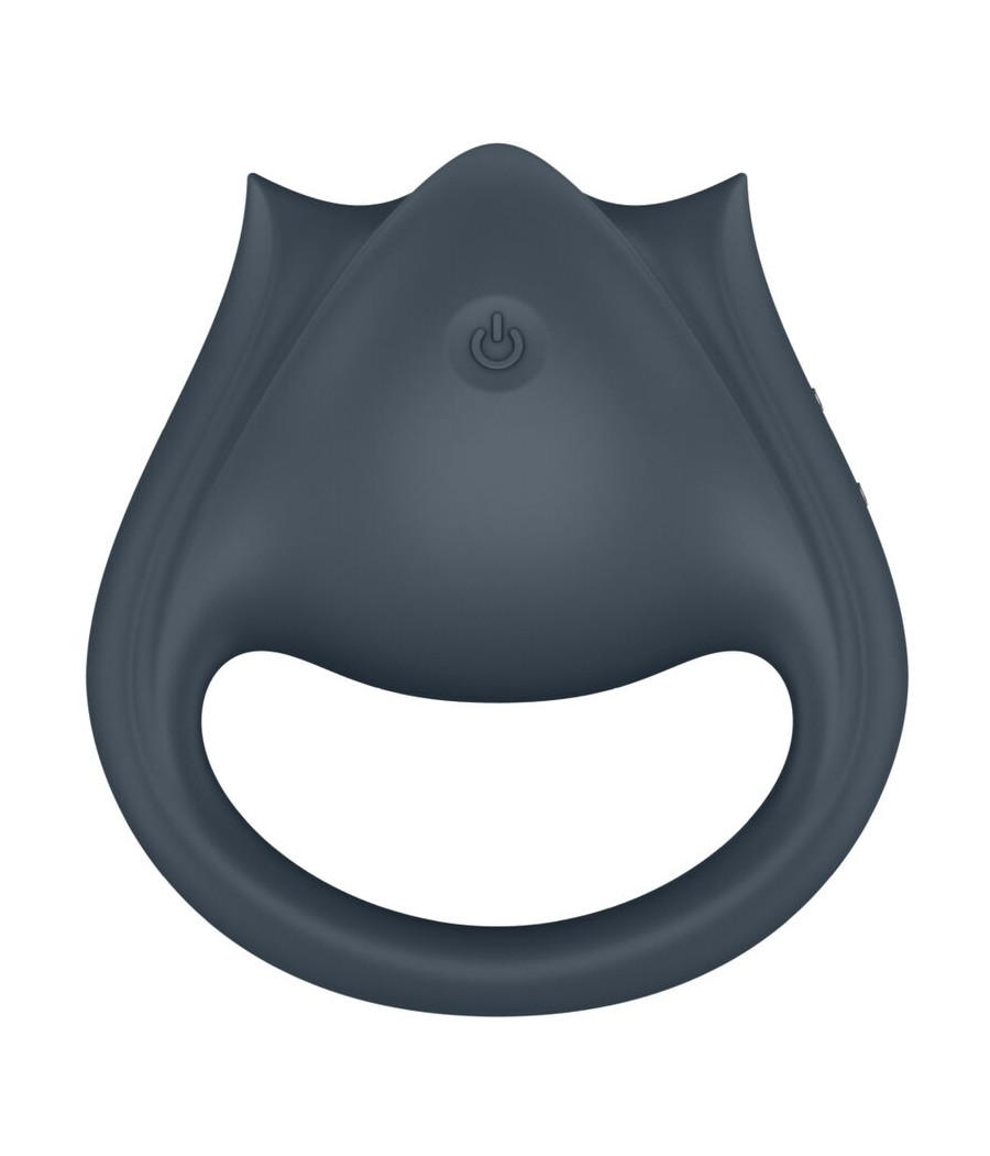 SATISFYER - PERFECT PAIR 2 MULTIVIBRATOR 2 IN 1 PENISRING UND FINGERSTIMULATOR GRAU