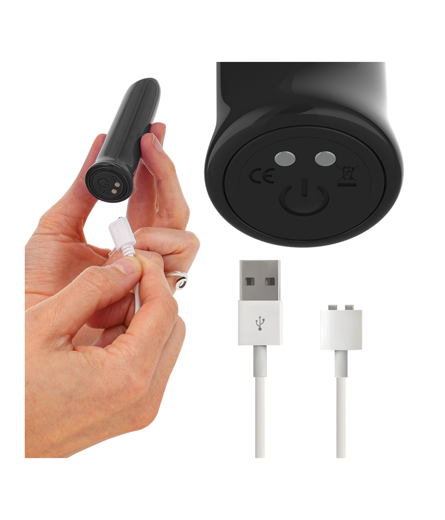 INTENSE - TODRICK BLACK CLITORAL STIMULATING BULLET