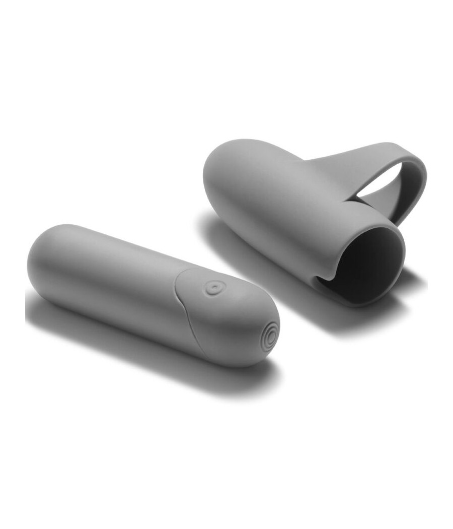 BIJOUX - MIEUX QUE VOTRE EX VIBRATEUR BULLET 10 VIBRATIONS GRIS