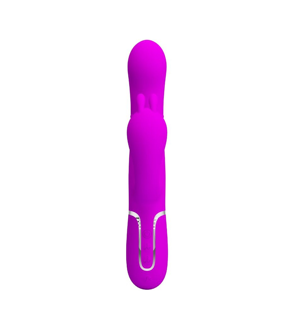 PRETTY LOVE - CAMMY TRIPLE VIBRATEUR MULTIFONCTION 4 EN 1 ROSE