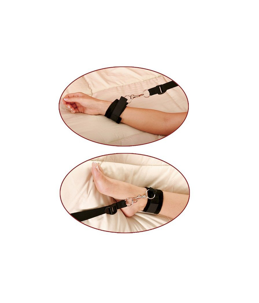 FETISH FANTASY SERIES - BED BINDINGS RESTRAINT KIT