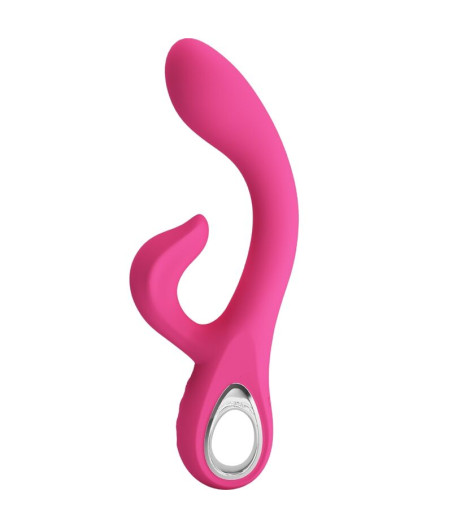 PRETTY LOVE - FRITZ VIBRADOR RABBIT 12 VIBRACIONES ROSA