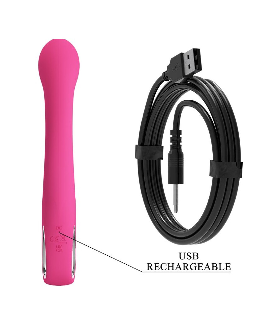 PRETTY LOVE - FRITZ VIBRADOR RABBIT 12 VIBRACIONES ROSA
