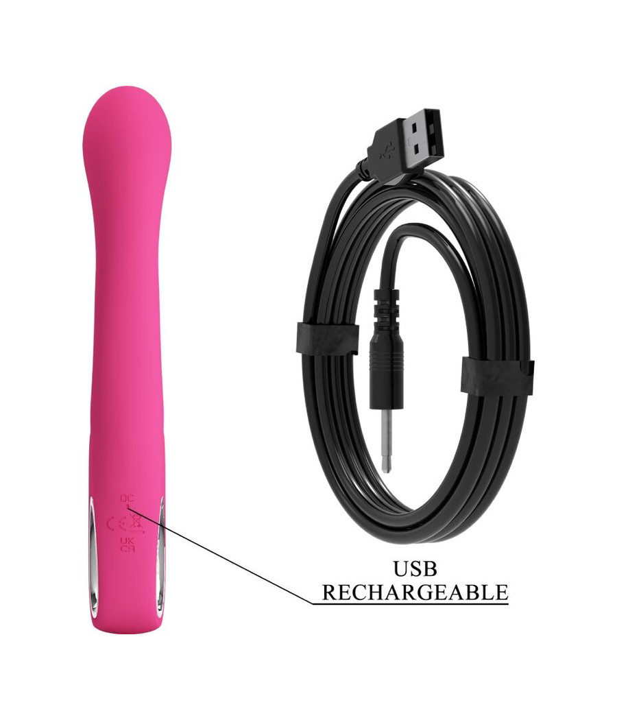 PRETTY LOVE - NOVAK RABBIT VIBRATOR 12 VIBRATIONS PINK
