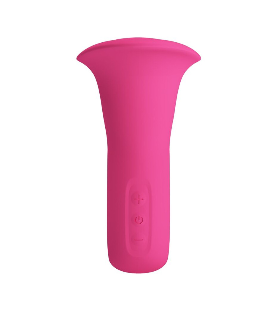 PRETTY LOVE - CLYDE VIBRATEUR ORAL LANGUE VIBRANTE 12 VIBRATIONS ROSE