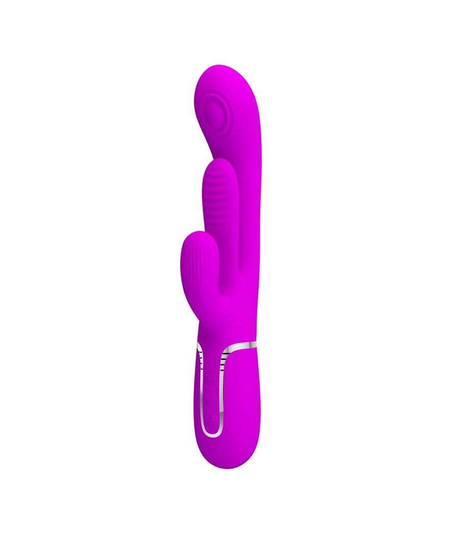 PRETTY LOVE - SHANIA TRIPLE VIBRADOR RABBIT MULTIFUNCIÓN ROSA