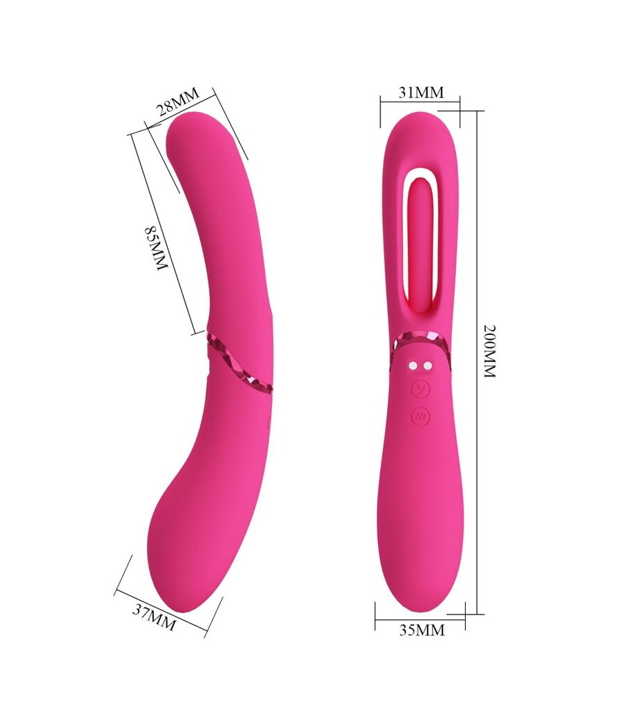 ROMANCE - LEXIE G-SPOT VIBRATOR 7 VIBRATIONEN ROSA